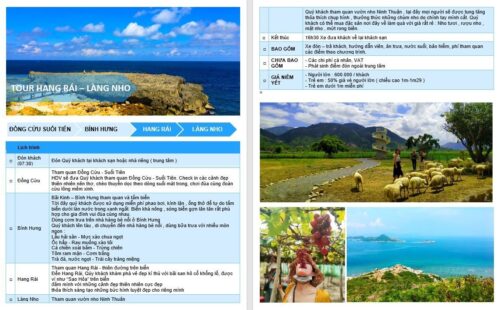 Tour Hang Rái - Đồng Cừu
